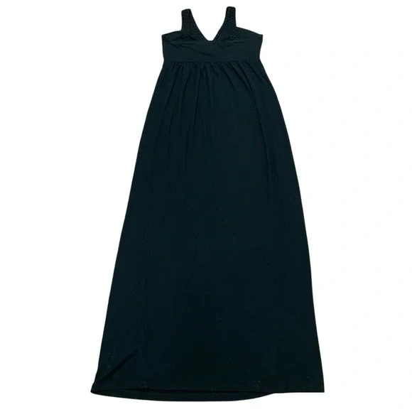 Neiman Marcus Women's Black Sleeveless Long Maxi Dress Size S - Picture 2 of 7